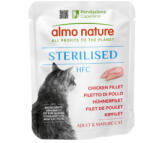 Almo Nature 6x50g Almo Nature HFC Sterilised Csirkefilé nedves macskatáp