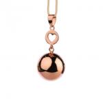 Bola Fantasy Rose gold heart