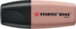 STABILO BOSS MINI NatureVibes sötétbarna szövegkiemelő (07/165-11) - officedepot