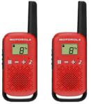 Motorola Talkabout T42 piros walkie talkie (2db) (B4P00811RDKMAW) - officedepot