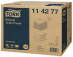 Tork Toalettpapír T3, Hajtogatott Advanced Folded 2 Rétegű, 19x11 cm Lapméret, 252 Lap/Csomag