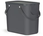 Rotho Albula 25 L Téglalap Alakú Antracit Szemetes Kuka
