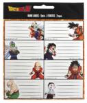 Gim Ученически етикети Gim - Dragon Ball, 16 броя (775-63046)