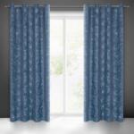 Takoy Draperie LIVIA cu model botanic în relief-HF-385837