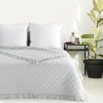 Takoy CLASSIC Cuvertură VANESA 170x210 cm, tivită cu volane, matlasată-HF-459419