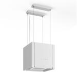 Klarstein Hota Velaire cu funcție de ridicare de 40 cm, Elegant, minimalist, puternic, CEE A++, 601 m³/h (UI0841G White) (UI0841G White) - electronic-star Hota