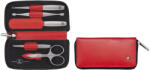 Zwilling Комплект за маникюр TWINOX DAUPHINE, 5 бр. , червен, Zwilling (ZW97094002)