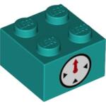 LEGO® Cărămidă 2 X 2 decorată (6309017)