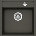 SCHOCK Mosogató Schock Nemo N100S fekete 49x18 cm NEMN100SAGAS (NEMN100SAGAS)