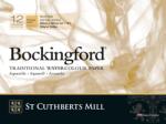 St Cuthberts Mill Bockingford Rough Vázlatfüzet 12 36 x 26 cm 300 g White (T47430001011D)
