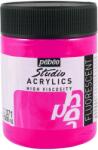 Pébéo Studio Fine Akril festék Fluorescent Pink 500 ml 1 db (172371)