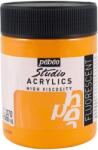 Pébéo Studio Fine Akril festék Fluorescent Orange 500 ml 1 db (172370)