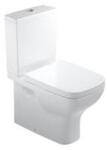 Gala Vas wc stativ back to wall Gala Street Square pentru rezervor aparent, alb (GAL0516001)