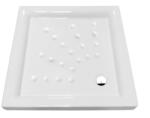 Gala Cadita dus patrata Gala Atlas, 80x80 cm, alba (GAL1083001)