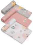 Lionelo Bamboo 3 db-os textil pelenka szett (70x70) - Leaf