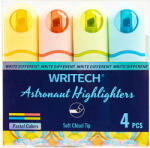  Текстмаркер Writech Pastel, блистер 4 цвята (33755-А)
