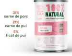 Fresh Farm Smooth pate, cu porc, hrana umeda pentru caini, fara cereale, 400 gr
