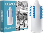 EGZO Tough Cat - презерватив с релеф и издатини - 1 брой - lovesexshop