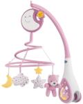 Chicco Next2Dreams 3in1 zenélő forgó, rózsaszín