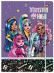 UNIPAP Monster High gumis mappa A/4-es méretben (661167)