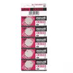 Maxell Elem CR2032 lithium 5 db/csomag, téphető bliszterben Maxell (18586300) - iconink