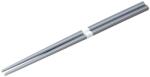 Made in Japan Bețișoare 22, 5 cm, argintiu / alb, bambus, MIJ (MIJL0301) Tacam