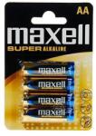 Maxell AA Alkáli Elem 4db/csomag (18730) - nyomtassingyen