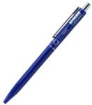 BLUERING Golyóstoll 0, 8mm, nyomógombos műanyag kék test, Bluering® Z3, írásszín kék - mystock