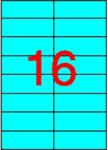 APLI Etikett, 105x37 mm, színes, APLI, kék, 320 etikett/csomag (01596) - nyomtassingyen