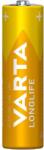 VARTA 4106101436 Longlife AA (LR06) alkáli mikro ceruza elem 6db/bliszter (4106101436) - nyomtassingyen