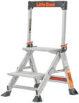 Little Giant Ladder Алуминиева степ стълба Little Giant Jumbo Step с ултра широки 1x2 стъпала (11902EN)