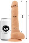 Cock Miller - 19, 5 cm-es valósághű szilikon dildó