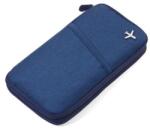 Troika Dokumentumtároló, utazáshoz, RFID védelemmel, TROIKA "Safe flight", sötétkék (TRV20/DB) - tonerpiac