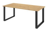  Asztal Tucson 139 (Artisan tölgy + Fekete)