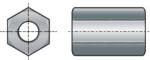 Qualfast - M6 X 18MM MENETESSZÁR ÖSSZEKÖTŐ (QFT6399906K)