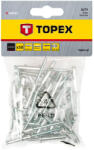 TOPEX Popszegecs 4.8x8mm, 50db, min. rendelés: 5cs (43E501)
