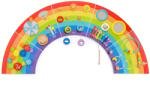 Viga Toys Jucarie de perete cu activitati, Viga, Curcubeu