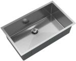 Gamma Stalowy S7545 egymedencés rozsdamentes acél mosogató, króm, beépíthető (S7545-CH)