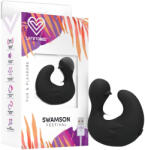 LATETOBED - kacsa ujj vibrátor (fekete) (8436583791752)