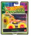 Mattel Hot Wheels Monster Trucks sötétben világító Scorpedo kisautó (JFX24)
