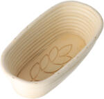 Orion Rattan kenyérkelesztő kosár, ovális 26x13x9 cm - kalász (731178)