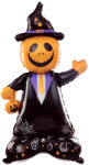 PartyPal Halloween Mr. Tök, álló fóli lufi, 155 cm