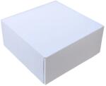 Szidibox Karton Süteményes doboz, tortadoboz, fehér, ételcsomagolás 28x28x13cm P1502 (SZID-01661)