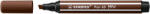 STABILO Filctoll, 1-5 mm, vágott hegy, STABILO "Pen 68 MAX", barna (768/45)