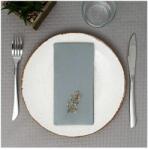 Mapelor Textúrált szalvéta "szürke" 40x40 cm 1/8 hajtás 50 lap/csomag - Mapelor