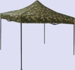 Expodom Gyorsan összecsukható sátor 3x3 m - acél, Oldalfalak nélkül, Terepszínű