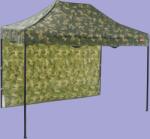 Expodom Gyorsan összecsukható sátor 2x3m - acél, 1 oldalfal, Terepszínű