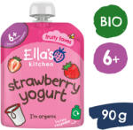 Ella's Kitchen BIO Eper joghurttal (90 g) - mamasbaby