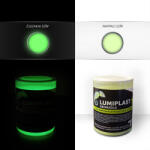  LumiPlast NG foszforeszkáló plastisol szitafesték - neonzöld, 1kg