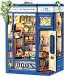 Cutebee Puzzle 3D, Cotor de carte DIY, Literature bookstore, Cutebee, 186 piese